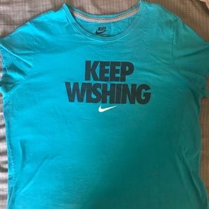Nike keep wishing t shirt